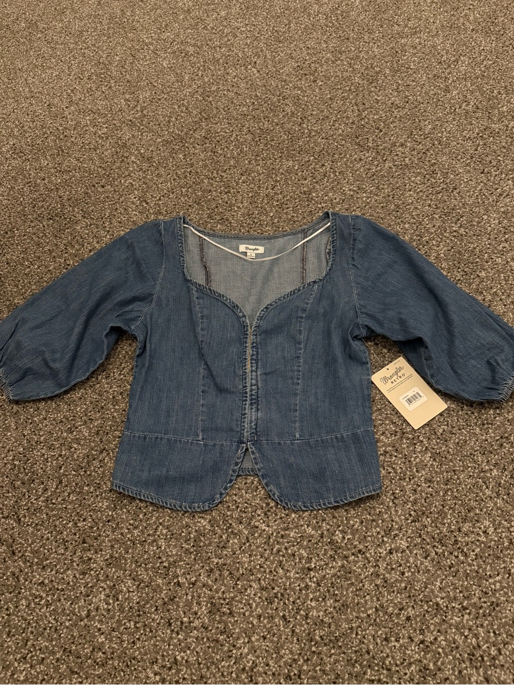 Womens new wrangler top small